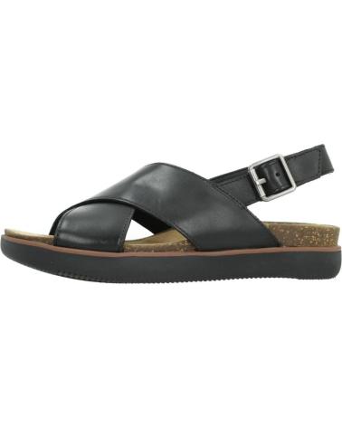 Woman Sandals CLARKS ELAYNE CROSS NEGRO