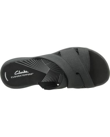 Woman Sandals CLARKS BRINKLEY GROVE NEGRO