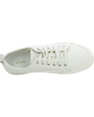 Woman Zapatillas deporte CLARKS ROXBY LACE BLANCO