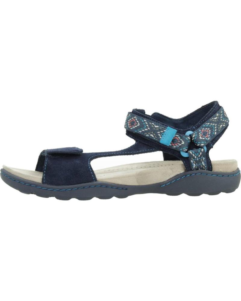 Woman Sandals CLARKS AMANDA STEP  AZUL