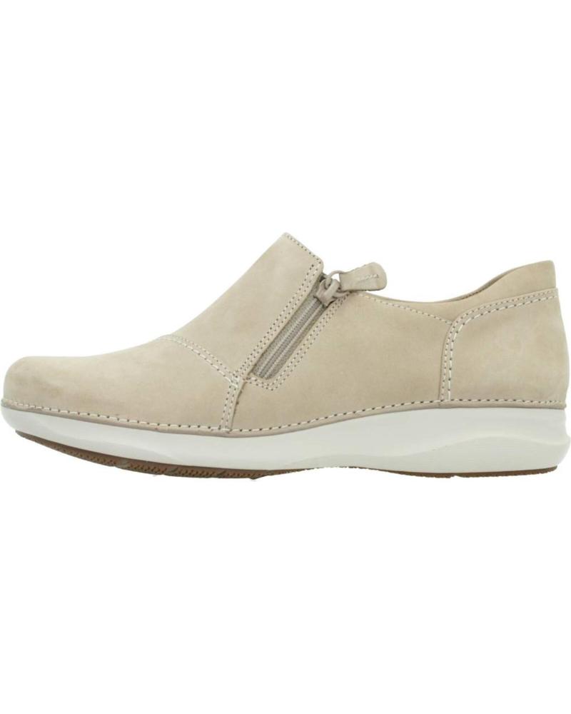 Woman shoes CLARKS APPLEY ZIP BEIS Woman shoes CLARKS APPLEY ZIP BEIS