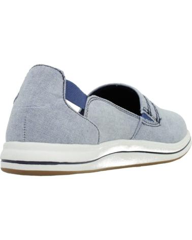 Woman Mocasines CLARKS BRINKLEY STEP AZUL