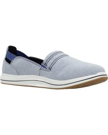 Woman Mocasines CLARKS BRINKLEY STEP AZUL