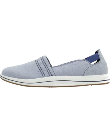 Woman Mocasines CLARKS BRINKLEY STEP AZUL