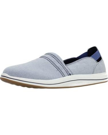 Woman Mocasines CLARKS BRINKLEY STEP AZUL