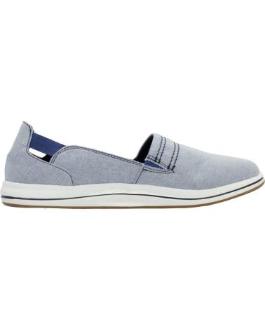 Woman Mocasines CLARKS BRINKLEY STEP AZUL
