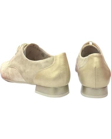 Woman shoes PITILLOS ZAPATOS INGLES BEIGE PIEL  OSSID-ANTE-TRESOR ORO-HI-ORO