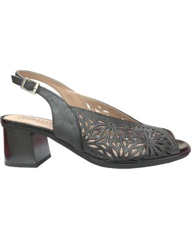 Sandalias PITILLOS  de Mujer SANDALIA TACON VESTIR NEGRO  MARLEY NEGRO