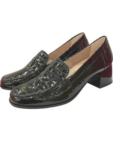 Zapatos de tacón de Mujer PITILLOS ZAPATOS TACON PIEL CHAROL COCO NEGRO COCO SIOUX NEGRO