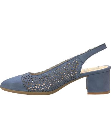Woman shoes CALLAGHAN ZAPATO PIEL AZUL CONFORT  PACIFICO