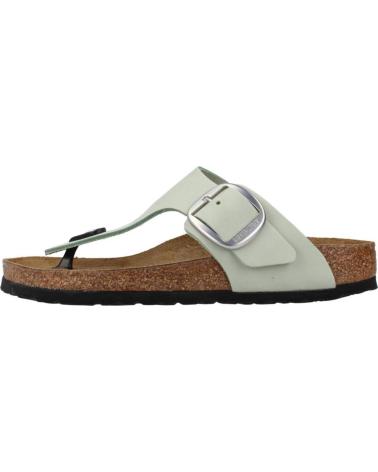 Sandalias de Mujer BIRKENSTOCK GIZEH BIG BUCKLE VERDE