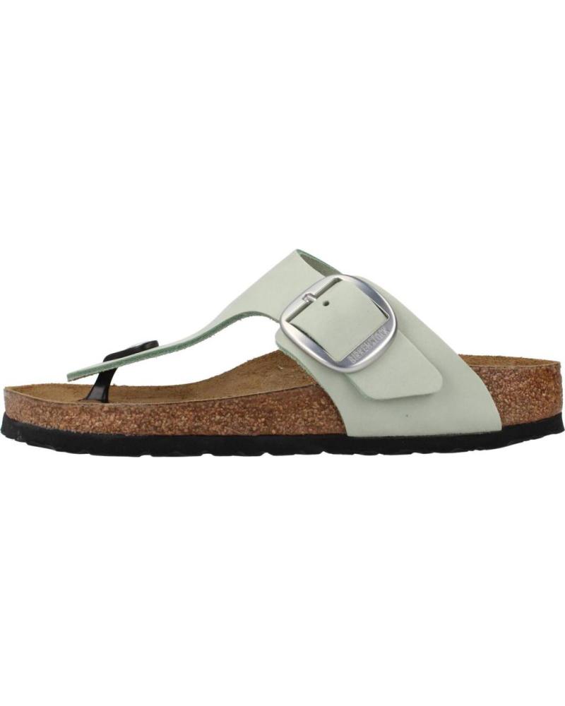 Sandales pour Femme BIRKENSTOCK GIZEH BIG BUCKLE VERDE