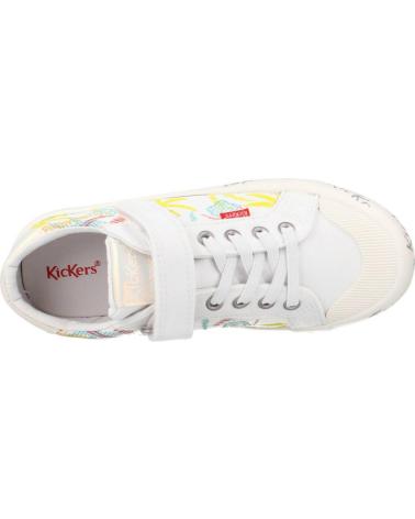 Deportivas de Niño KICKERS GODY BLANCO