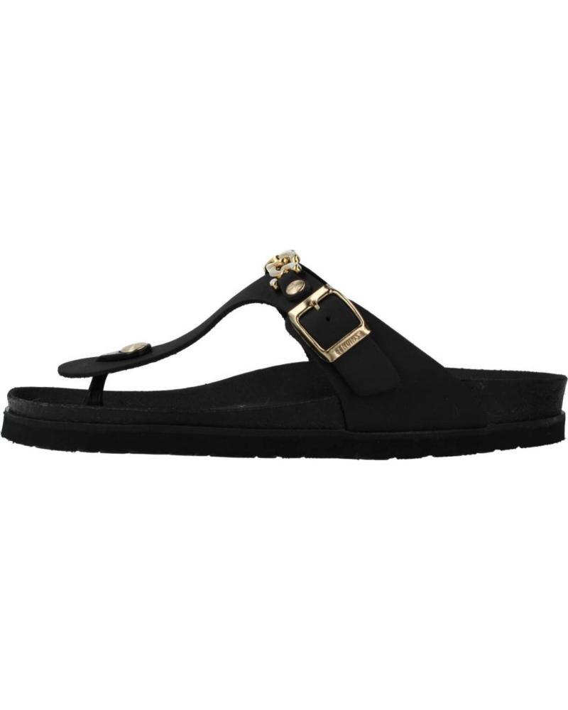 Sandalias de Mujer GENUINS ROASTAD NEGRO