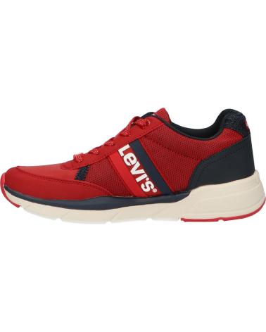 Woman and girl and boy sports shoes LEVIS VORE0016S NEW OREGON  0047 RED