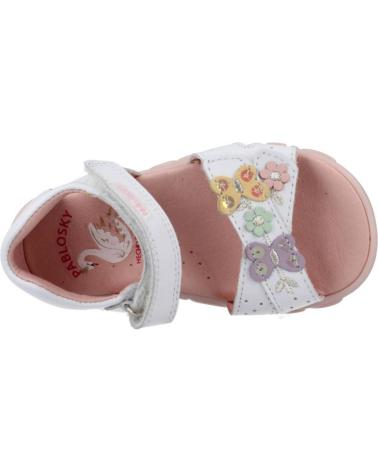 girl Sandals PABLOSKY 025007P BLANCO