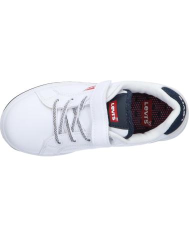 girl and boy sports shoes LEVIS VADS0010S DYLAN  0061 WHITE