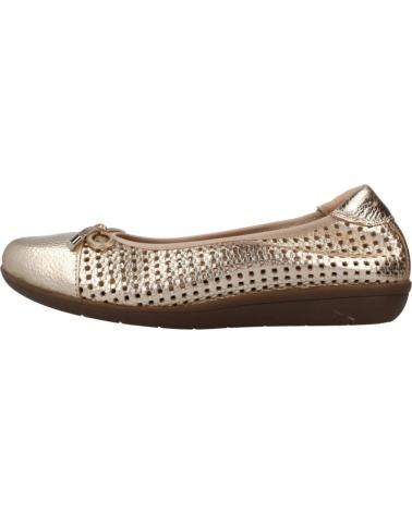 Woman Flat shoes 24 HORAS 25635  ORO