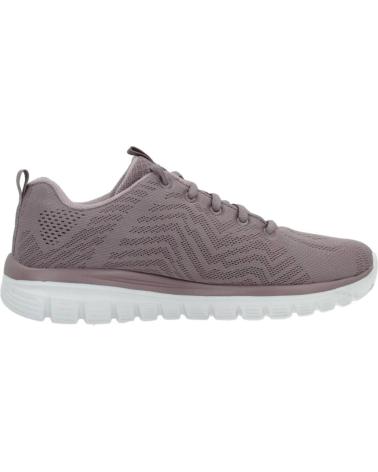 SKECHERS ZAPATILLAS EN PARA MUJER ROSA