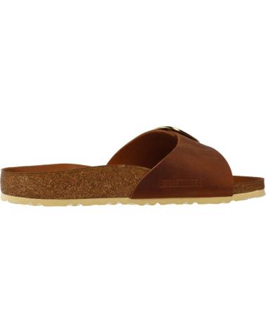 Sandales pour Femme BIRKENSTOCK MADRID BIG BUCKLE FL MARRON