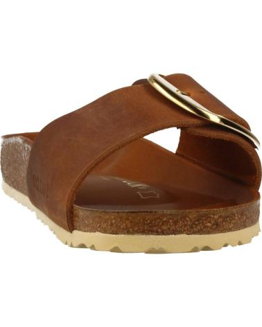 Sandales pour Femme BIRKENSTOCK MADRID BIG BUCKLE FL MARRON