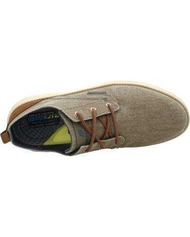 SKECHERS SHOES 65910 EN COLOR PARA HOMBRE BEIG