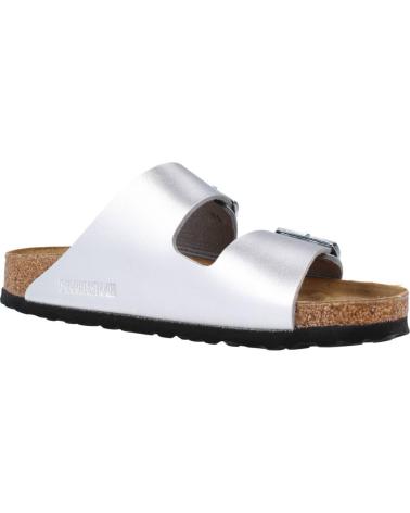 Sandalias de Mujer BIRKENSTOCK ARIZONA BF PLATA