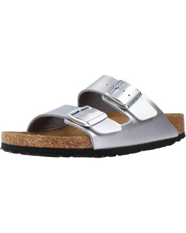 Sandalias de Mujer BIRKENSTOCK ARIZONA BF PLATA