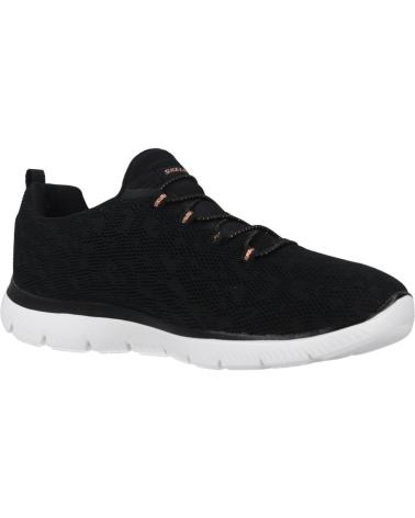 Zapatillas deporte de Mujer SKECHERS SUMMITS - LEOPARD SPOT NEGRO