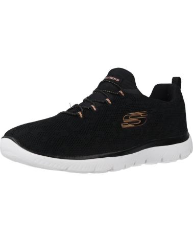 Zapatillas deporte de Mujer SKECHERS SUMMITS - LEOPARD SPOT NEGRO