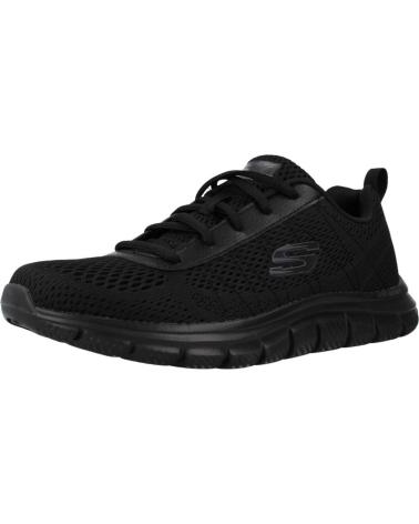 Sportivo SKECHERS  per Uomo e Bambino 232081-BBK TRACK - MOULTON  NEGRO
