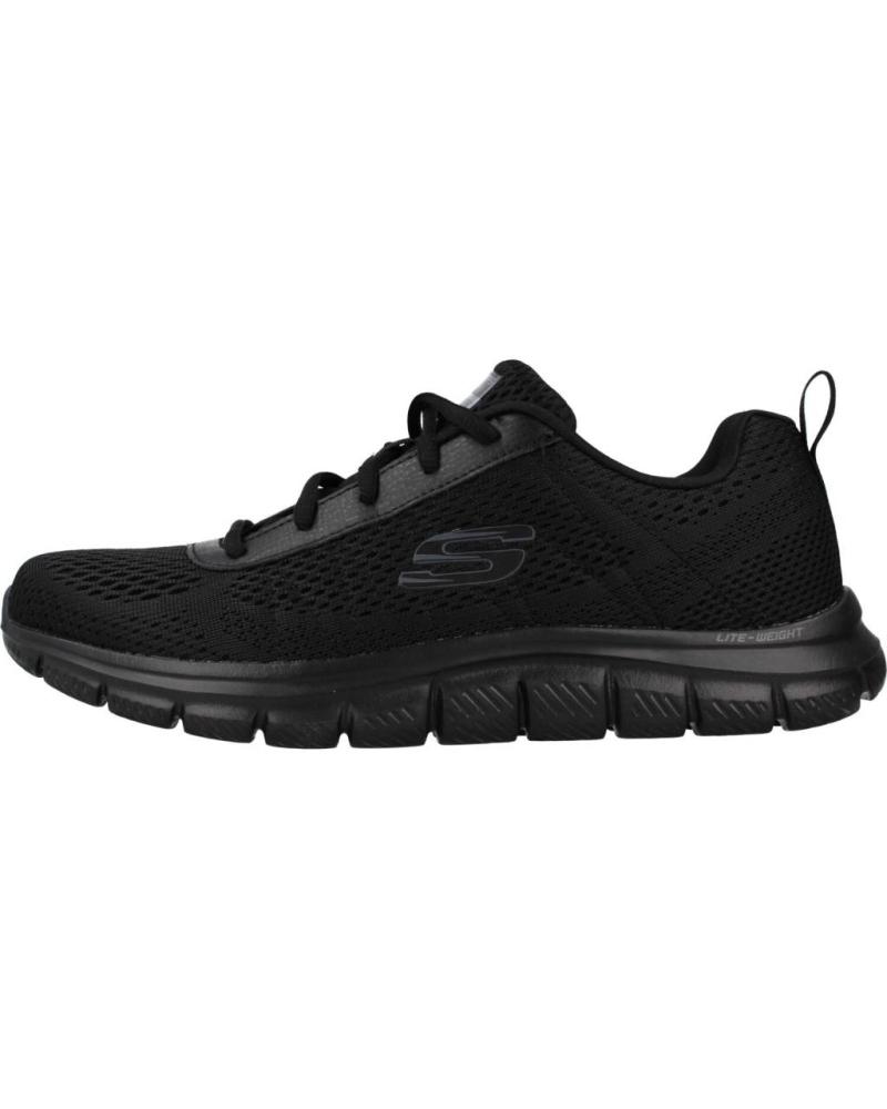 Sportivo SKECHERS  per Uomo e Bambino 232081-BBK TRACK - MOULTON  NEGRO