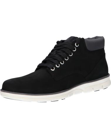 Botas de Hombre TIMBERLAND TB0A146Q0011 BRADSTREET MID LACE UP BLACK NUBUCK