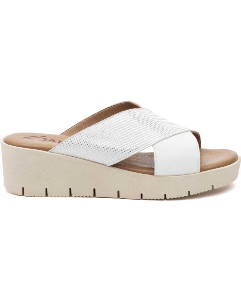 Sandalias de Mujer LA VIDA ROSA SANDALIA CUNA BLANCO