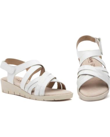 Sandalias de Mujer LA VIDA ROSA SANDALIA CUNA BLANCO