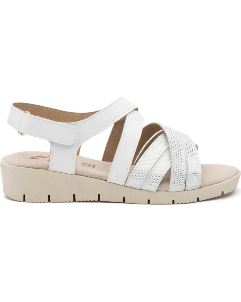 Sandalias de Mujer LA VIDA ROSA SANDALIA CUNA BLANCO