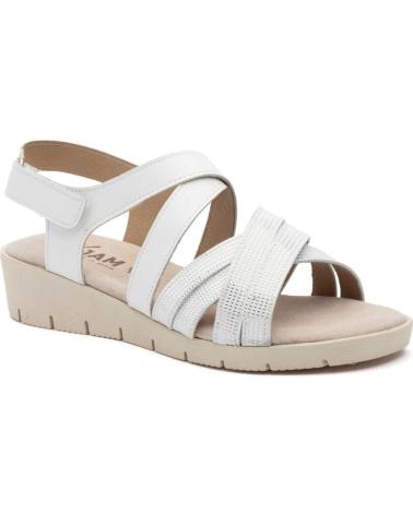 Sandalias de Mujer LA VIDA ROSA SANDALIA CUNA BLANCO