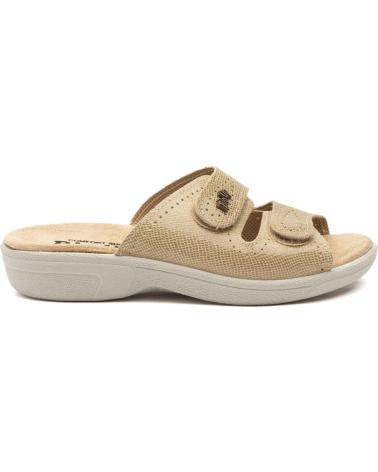 Sandálias LA VIDA ROSA  de Mulher SANDALIA CUNA BEIGE  BEIGE