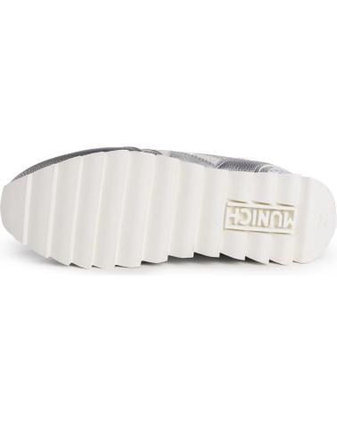 Deportivas de Mujer y Niña MUNICH RIPPLE PLATEADO