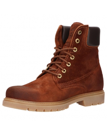 Botas de Hombre PANAMA JACK PANAMA 03 C57 VELOUR GRASS CUERO
