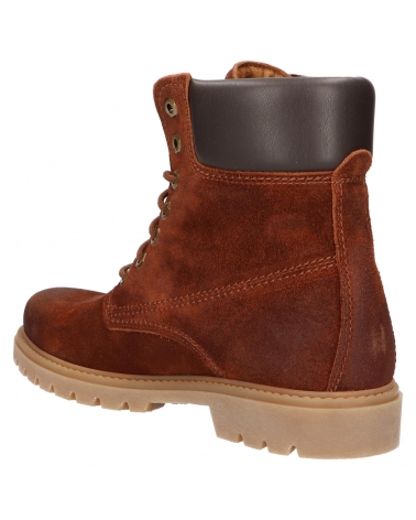Botas de Hombre PANAMA JACK PANAMA 03 C57 VELOUR GRASS CUERO