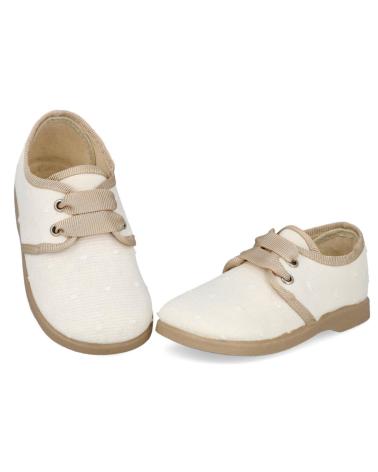 Chaussures pour Garçon L&R SHOES 920-PLUMETI ZAPATOS DE CORDONES NINO CRUDO
