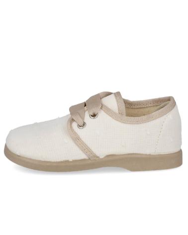 Chaussures pour Garçon L&R SHOES 920-PLUMETI ZAPATOS DE CORDONES NINO CRUDO