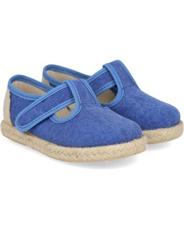 Scarpe per Bambino L&R SHOES 244-RECYWAS PEPITOS LONA NINO PACIFIC
