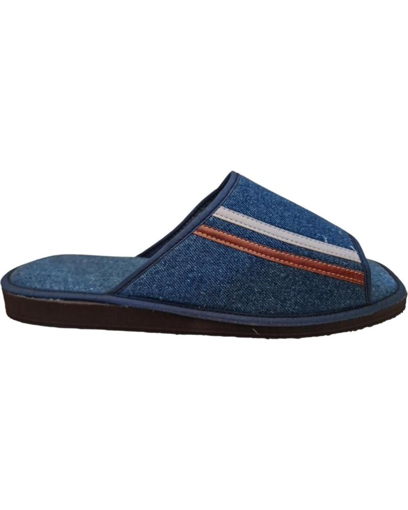 Pantofole GALIANA  per Uomo SATIN  AZUL