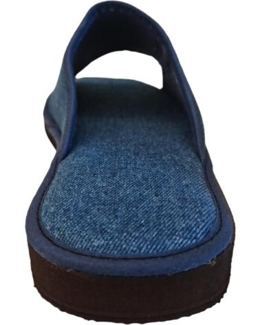 Pantoufles pour Homme GALIANA SATIN AZUL