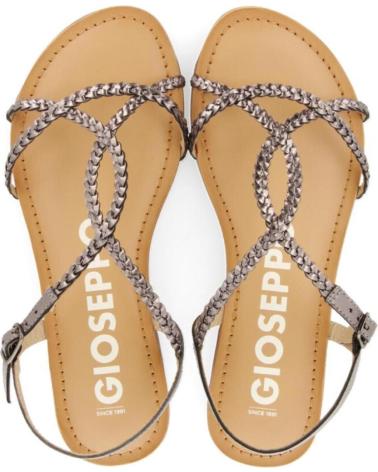 Sandalen GIOSEPPO  für Damen SANDALIA PLANA NIOAQUE 69112 GRIS  PLOMO