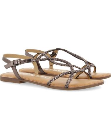Sandalen GIOSEPPO  für Damen SANDALIA PLANA NIOAQUE 69112 GRIS  PLOMO