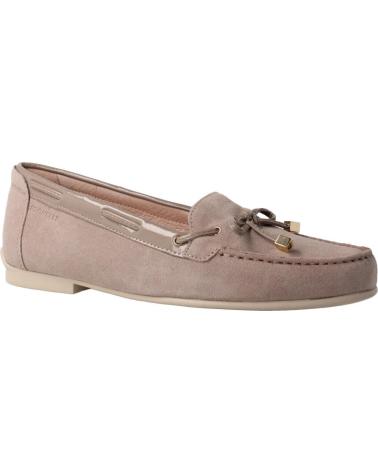 Woman Mocasines STONEFLY MOCASIN LAZO  TAUPE BROWN