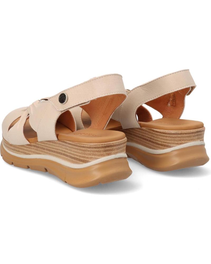 Sandals De Mujer PAULA URBAN SANDALIA CIERRE VELCRO PIEDRA